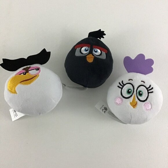 Rovio Other - Angry Birds Burger King Matilda Bomb Eagle Plush Stuffed Animal Toy 3pc Lot 2021